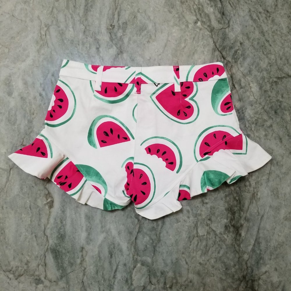 Love Moschino | Watermelon Ruffle Shorts - Picture 2 of 3
